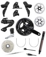 Shimano 105 Di2 R7170 2×12 Speed Groupset – Pedal Force super-light carbon  bicycle